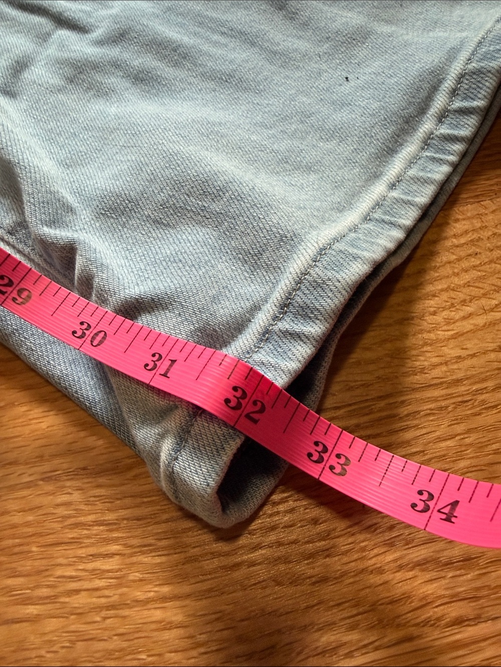 Good American Light Blue Flare Jeans - Picture 4 of 4